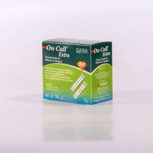 On Call Extra Tiras de Prueba de Glucosa en Sangue