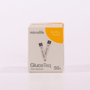 Tiras Reactivas Gluco Teq Microlife Caja X 50